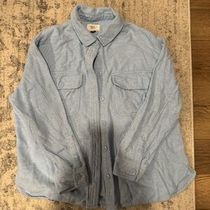 American Eagle Outfitters Women’s Sky Blue Shirt Jacket